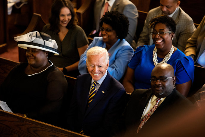 Does Joe Biden have a fetish for black people?