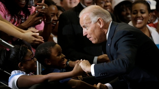 Does Joe Biden have a fetish for black people?