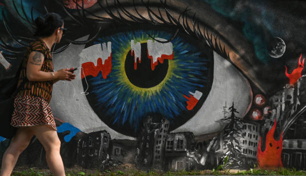 What do you think about these 2022 Ukranian War/Political art displays?