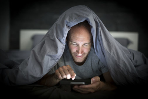 Do you put down your smart devices well before bed?