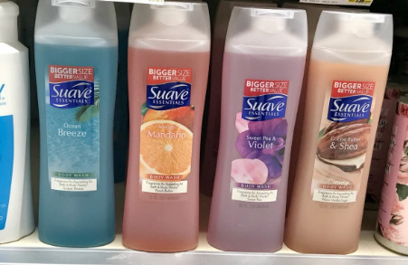 Which do you use to get clean in the shower/bath?