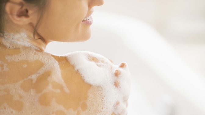 Which do you use to get clean in the shower/bath?