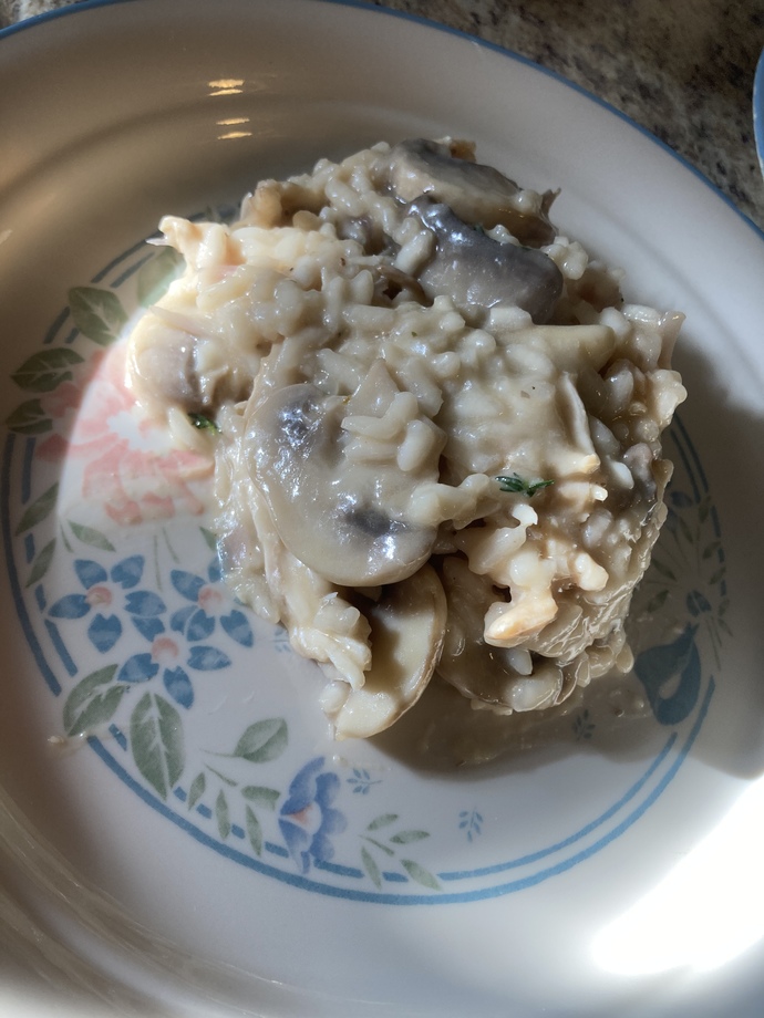 Do you like chicken mushroom risotto?