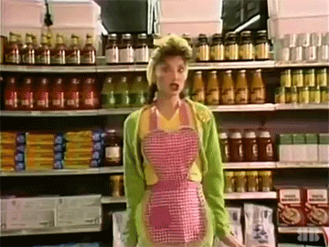 What would you think if you saw someone dancing at a store?