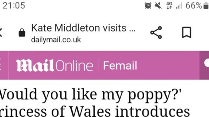 I'm in the news. Is that good?