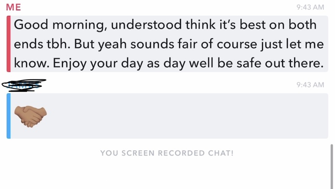 Why would he send this? Or what’re your thoughts?