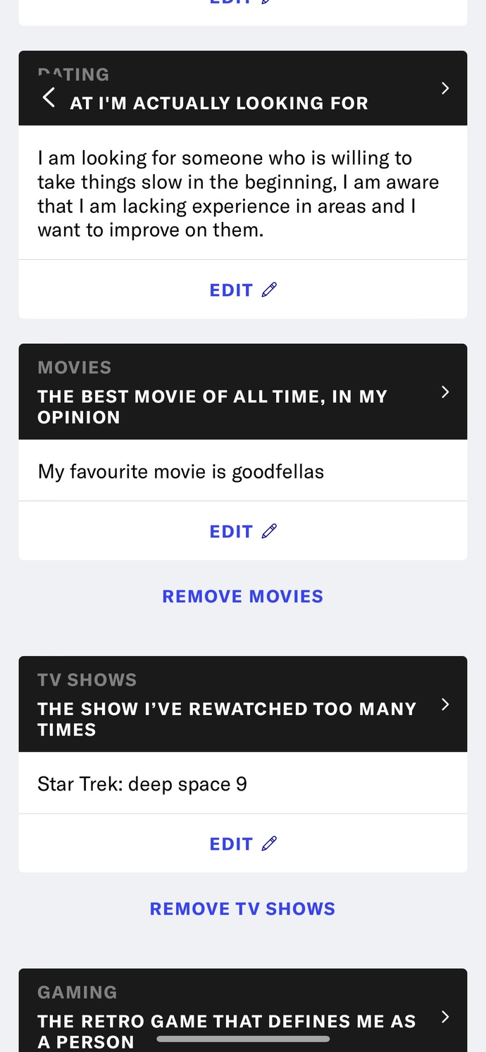 Asking for opinion on improving my okcupid profile?