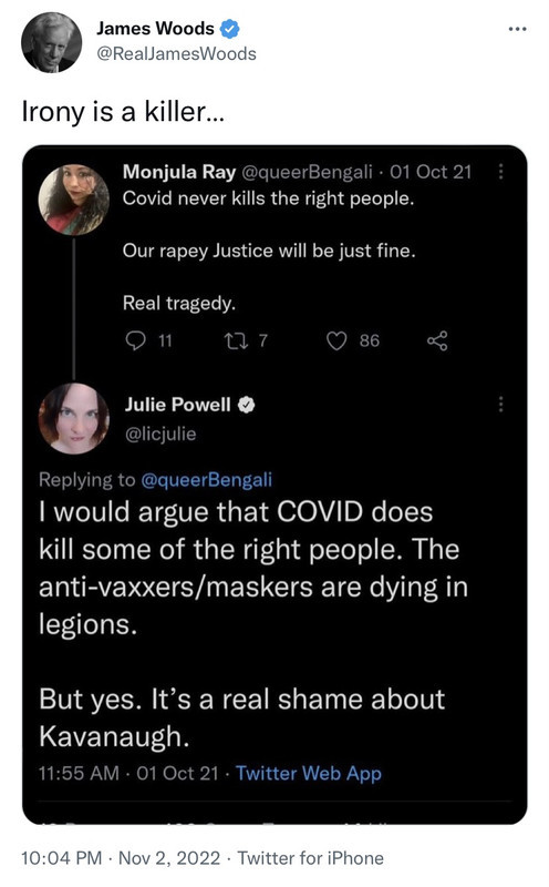 Self-Loathing, Anti-White Author Julie Powell, Who Wished for or Celebrated the Death of Conservatives, dies from a Heart Attack. Thoughts?
