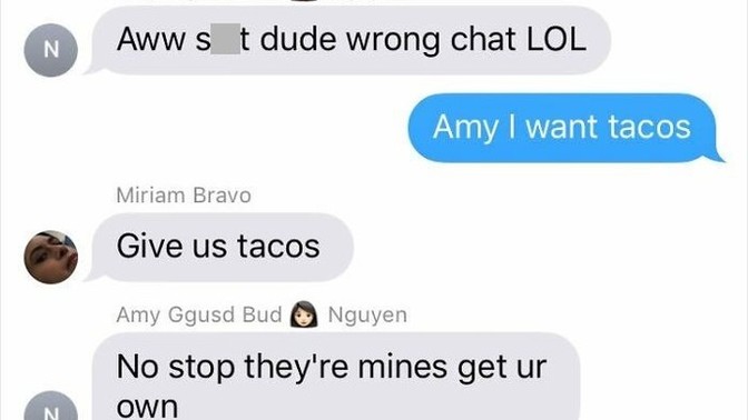 What group chats are you in and what do you talk about?