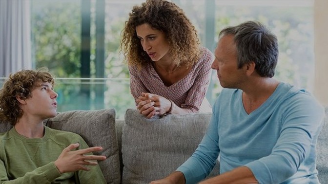 Are you open to talking to your mom or dad about personal subjects and moms and dads are you open to talking to your daughters about person topics?