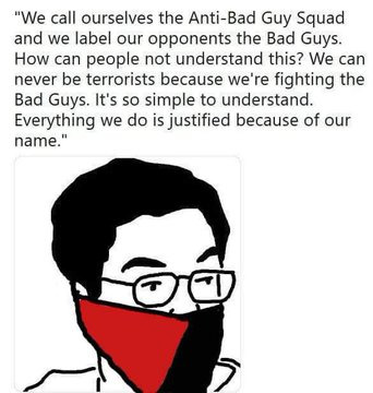 Is ANTIFA a terrorist organization and should they be hunted down and killed like one?