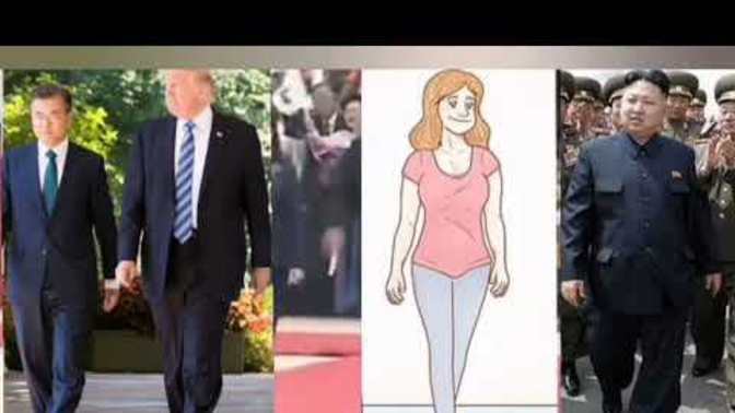 Why do all male world leaders spread their legs when using stairs and female world leaders don't?