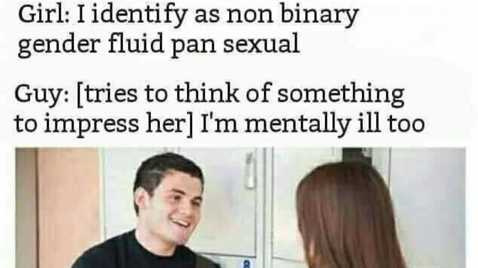 Is being Non-Binary like an edgy fashion statement in 2022 the way being Bisexual was 2008 & being Gender Neutral was in 2015 for white women?