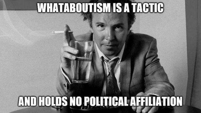 Is, both the left and right guilty of whataboutism?