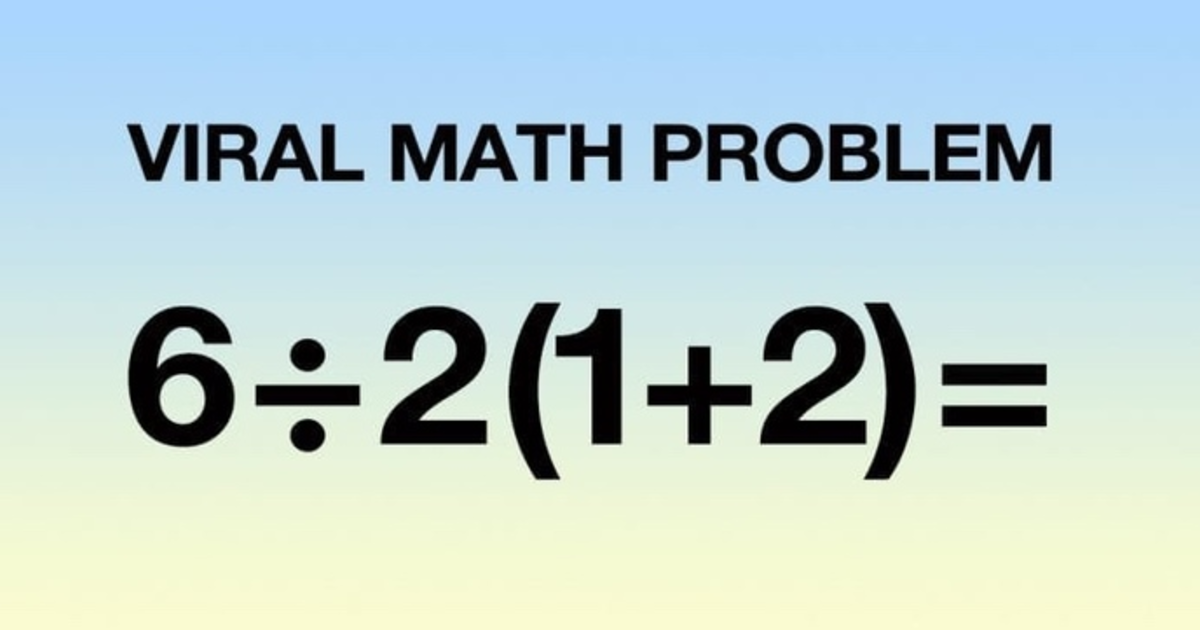 Are you smart enough to solve this math problem? - GirlsAskGuys