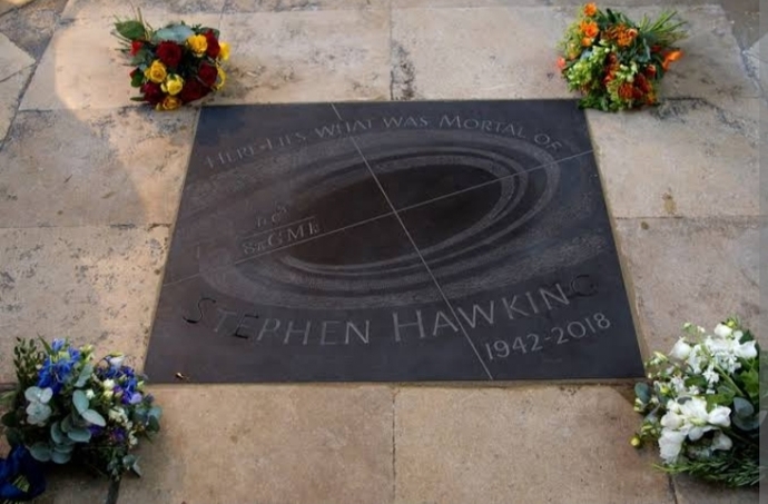 Stephen Hawkings tomb
