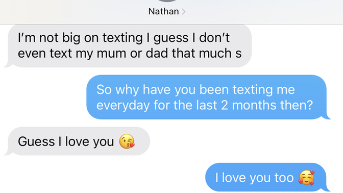 Is it true guys aren’t big on texting?