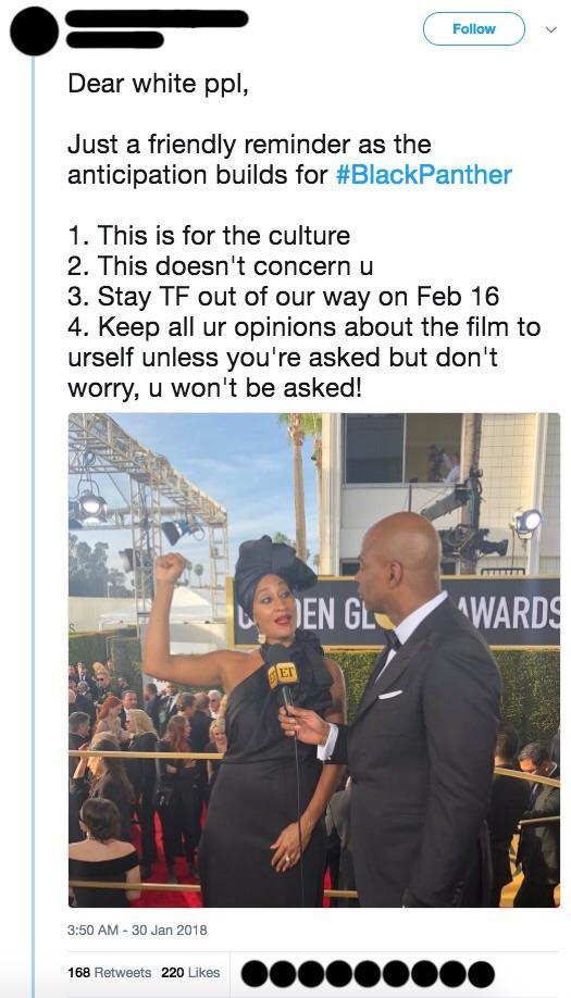 Wakanda Forever once again lacks diversity. Thoughts?