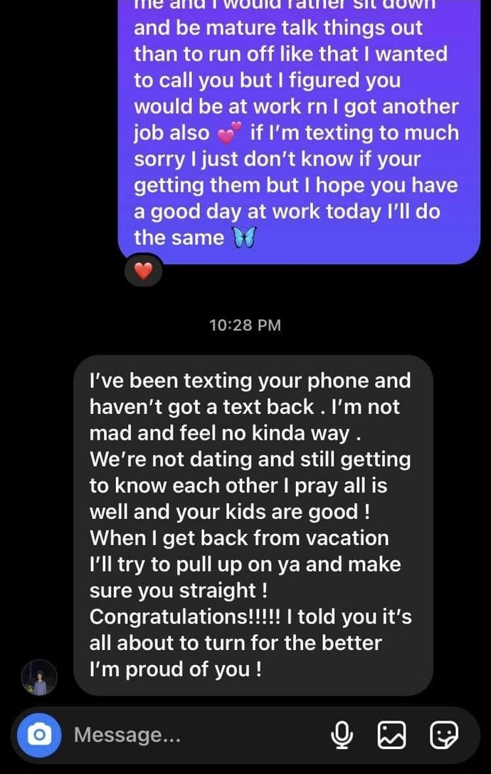 Update on no contact?