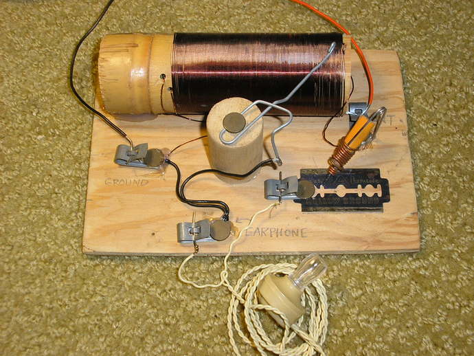 Did you know you can make a radio that transmits from stuff sitting in your car, home and junk?