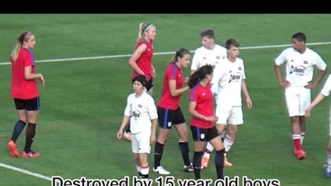 Why should female sports players get paid the same as men when they lose to 15-year-old boys?