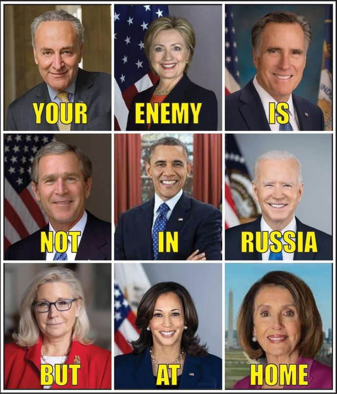 Is Russia the real enemy?