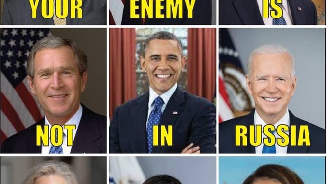Is Russia the real enemy?