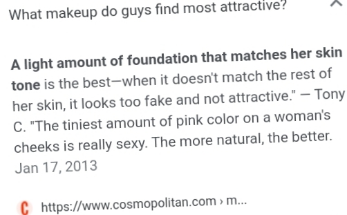 Makeup what colors look bad on females?