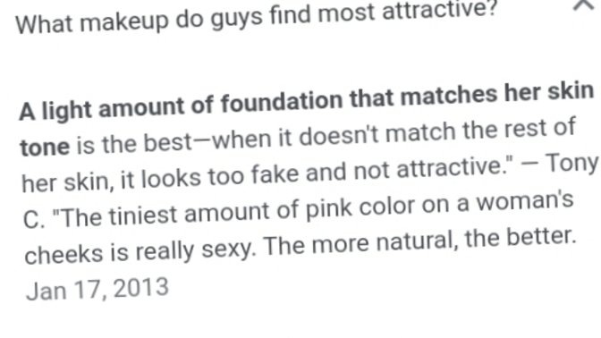 Makeup what colors look bad on females?