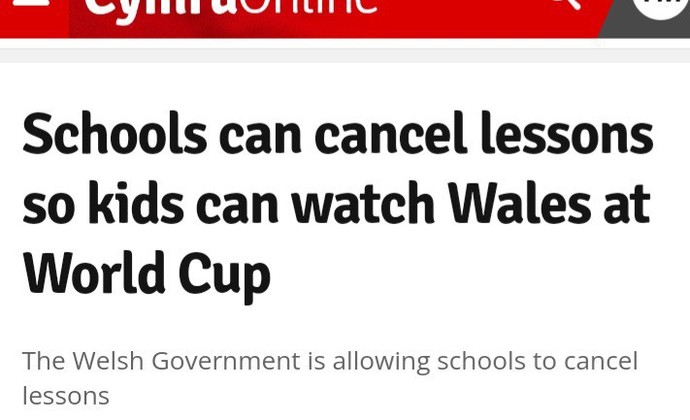 Should schools give kids the day off so they can watch sport events?