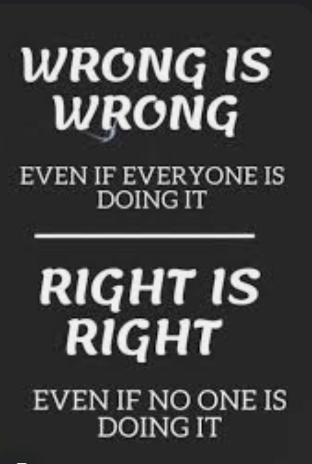 Why does it seem like people try to shame people more for doing the right thing and not the people doing the wrong things?