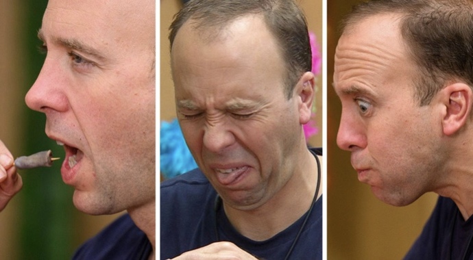 UK, what’s you’re opinion on Matt Hancock in the jungle?