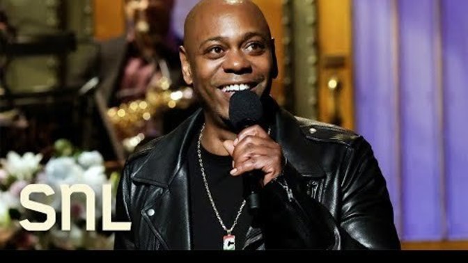 Dave Chapelle. Thoughts on his SNL appearance where he spoke against Kanye cancelling, mentioned Jews& spoke truthfully on Trump?