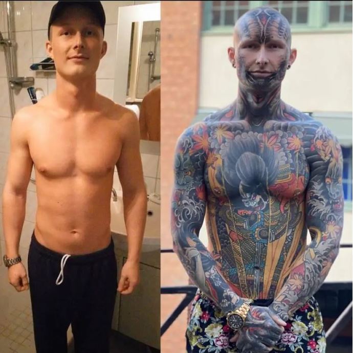 Thoughts on these people with extreme body tattoos?