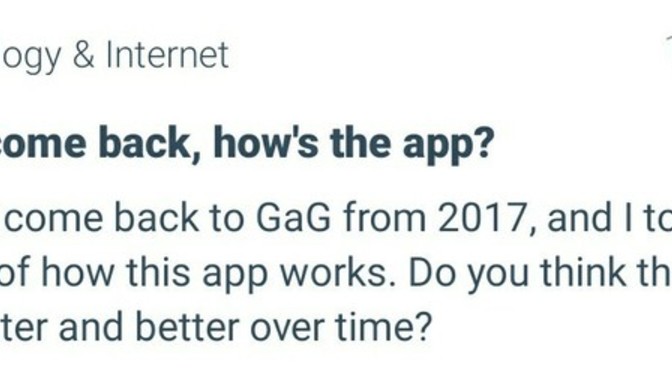 It's been a year I haven't been here, how's the app been since?