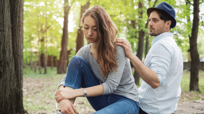 Guys, why do you keep contacting a woman that you don't want?