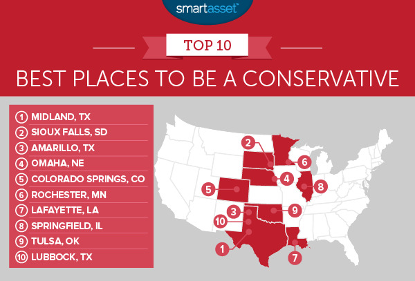Which US State out of these choices do you think is the best to live in for someone who is apolitical and NOT Liberal or Conservative?