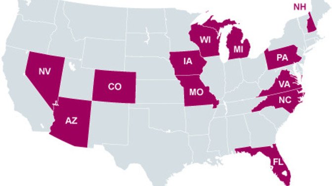Which US State out of these choices do you think is the best to live in for someone who is apolitical and NOT Liberal or Conservative?