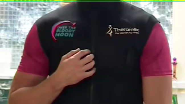 Guys, would you wear a menopause vest?