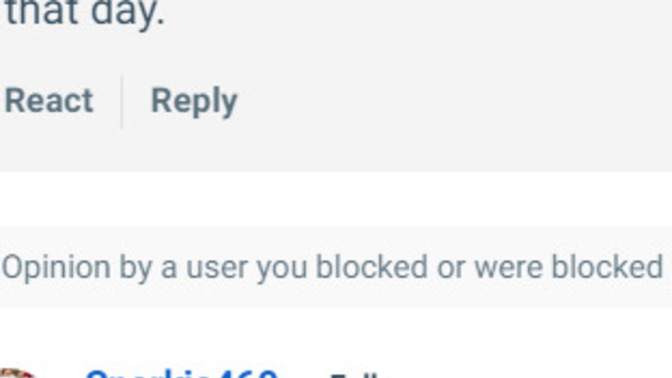 Hide People's Blocking Comments?