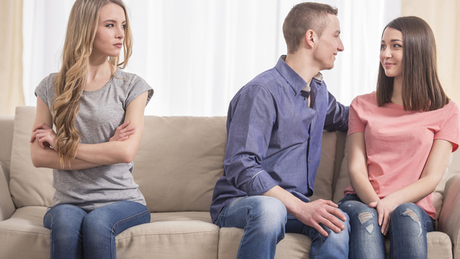 Why would an ex be angry I’m with someone else?