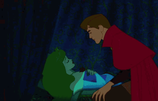 Would you like being kissed by your partner while you are sleeping?