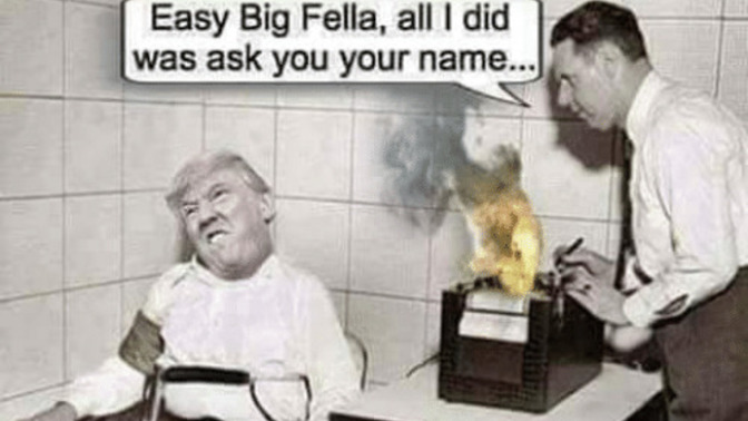 How would you react, if hypothetically a bill was passed requiring all presidential candidates to be connected to lie detectors during debates?