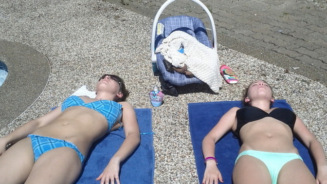 Do babies like tans too?