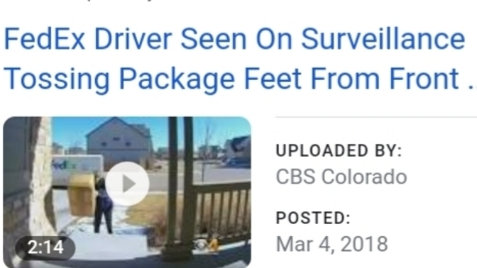 Package delivers paid good but doing mean things to good people's packages?