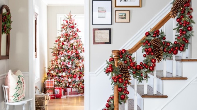 We put the Christmas tree up this week! When do you start decorating for Christmas?