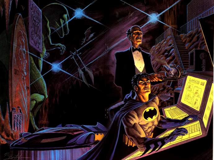 What would be Batmans contingency plan for?