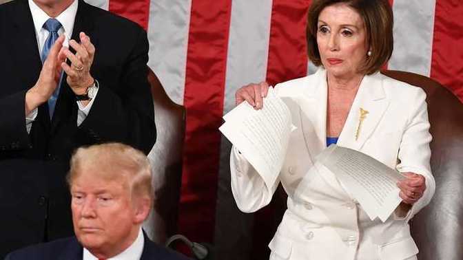 Was this Nancy Pelosi's finest moment as house speaker?