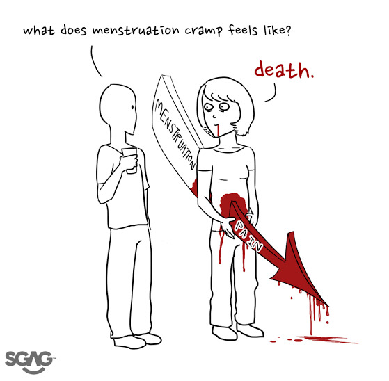 What does it feel like to have a period and does it suck?