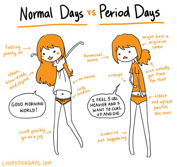 What does it feel like to have a period and does it suck?